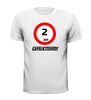 foto 9 verjaardags T-shirt 2 jaar verkeersbord