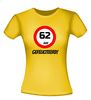 foto 12 verjaardags T-shirt 62 jaar verkeersbord