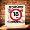 foto 3 Verjaardags tegeltje 18 jaar