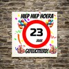 foto 4 Verjaardags tegeltje 23 jaar