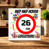 foto 4 Verjaardags tegeltje 26 jaar