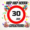 Verjaardags tegeltje 30 jaar