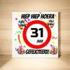 foto 3 Verjaardags tegeltje 31 jaar
