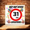 foto 4 Verjaardags tegeltje 31 jaar