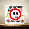 foto 2 Verjaardags tegeltje 35 jaar