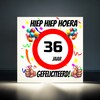 foto 4 Verjaardags tegeltje 36 jaar