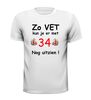 foto 13 zo vet kun je er met 34 nog uitzien T-shirt