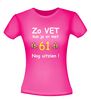 foto 12 zo vet kun je er met 61 jaar nog uitzien T-shirt
