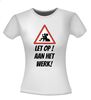 foto 14 aan het werk shirt