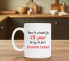 foto 2 Ben ik eindelijk 15 jaar krijg ik zo'n stomme beker
