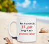 foto 2 Ben ik eindelijk 37 jaar krijg ik zo'n stomme beker
