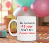 foto 4 Ben ik eindelijk 41 jaar krijg ik zo'n stomme beker