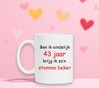 foto 4 Ben ik eindelijk 43 jaar krijg ik zo'n stomme beker