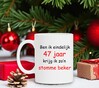 foto 4 Ben ik eindelijk 47 jaar krijg ik zo'n stomme beker