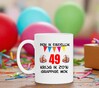 foto 4 Ben ik eindelijk 49 jaar krijg ik zo'n grappige mok