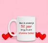 foto 4 Ben ik eindelijk 52 jaar krijg ik zo'n stomme beker