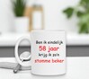 foto 4 Ben ik eindelijk 58 jaar krijg ik zo'n stomme beker