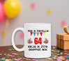 foto 2 Ben ik eindelijk 64 jaar krijg ik zo'n grappige mok