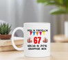foto 3 Ben ik eindelijk 67 jaar krijg ik zo'n grappige mok