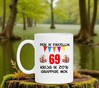 foto 4 Ben ik eindelijk 69  jaar krijg ik zo'n grappige mok