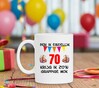 foto 3 Ben ik eindelijk 70 jaar krijg ik zo'n grappige mok