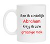 foto 1 Ben ik eindelijk abraham krijg ik zo'n grappige mok