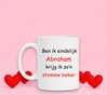 foto 4 Ben ik eindelijk abraham krijg ik zo'n stomme beker