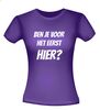 foto 4 Ben je voor het eerst hier shirt