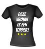 foto 1 Deze vrouw is een topper shirt
