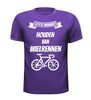 foto 2 Echte mannen houden van wielrennen shirt