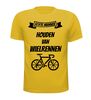 foto 8 Echte mannen houden van wielrennen shirt