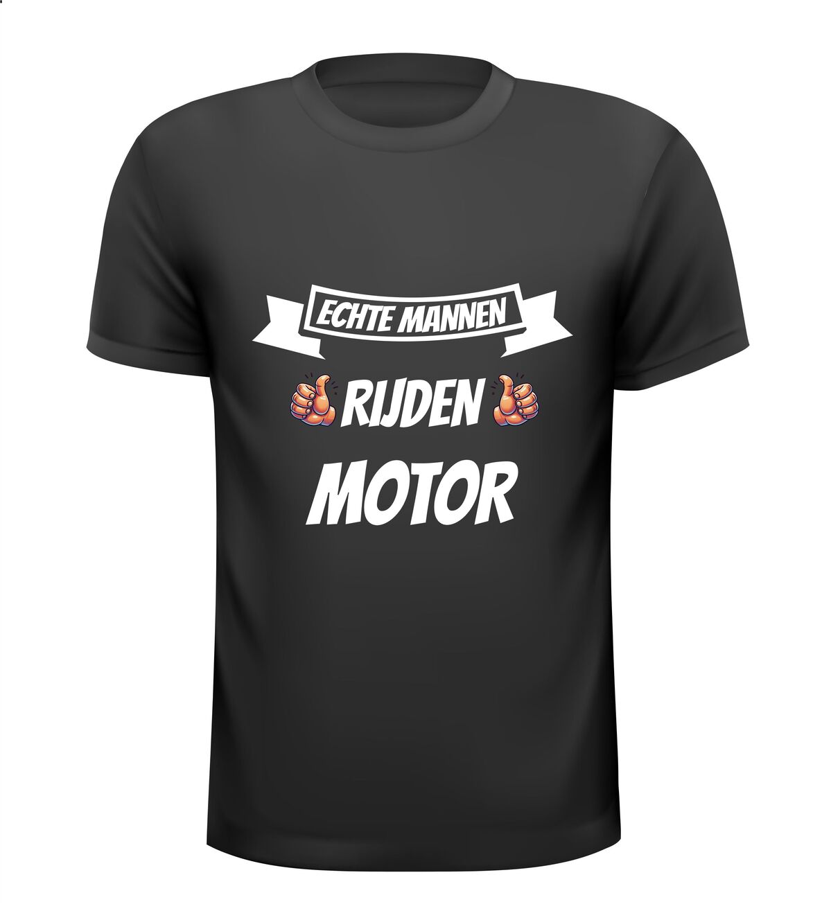Echte mannen rijden motor shirt grappig cadeau voor motor rijders