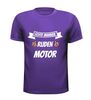 foto 2 Echte mannen rijden motor shirt grappig cadeau voor motor rijders