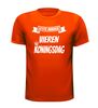 Echte mannen vieren koningsdag shirt