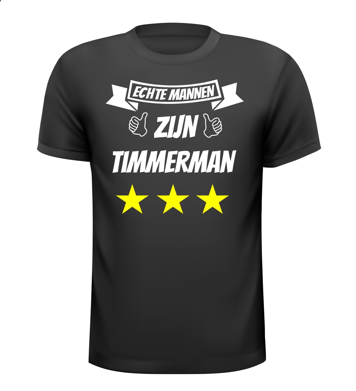 Echte mannen zijn timmerman shirt