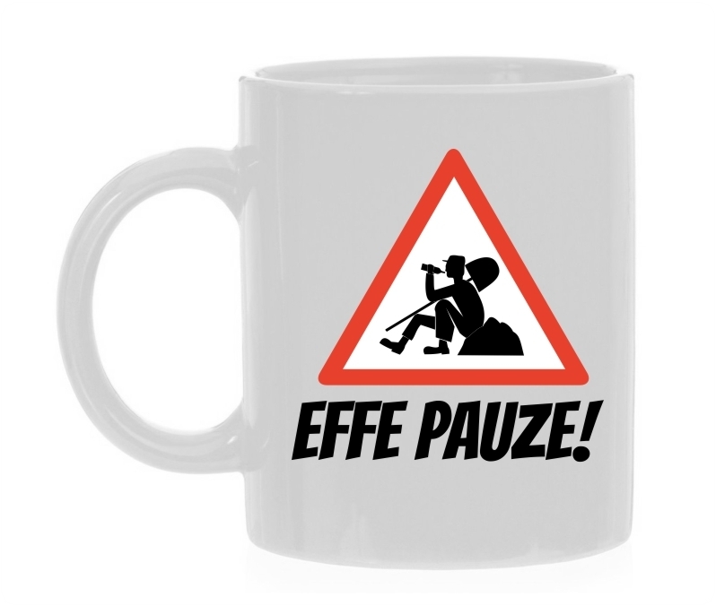 Effe pauze beker