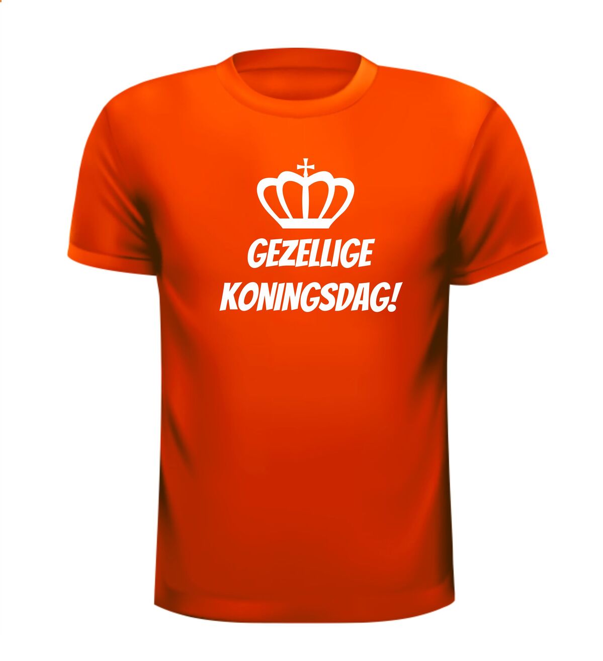 Gezellige Koningsdag shirt