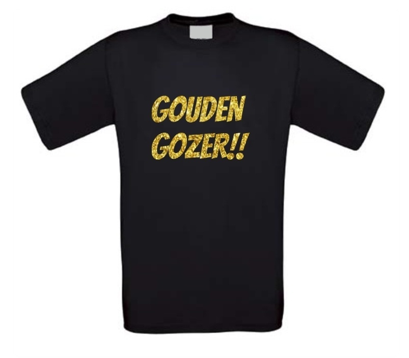 Gouden gozer t-shirt