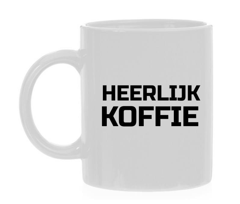 Heerlijk koffie mok