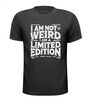 foto 1 i am not weird i am a limited edition shirt