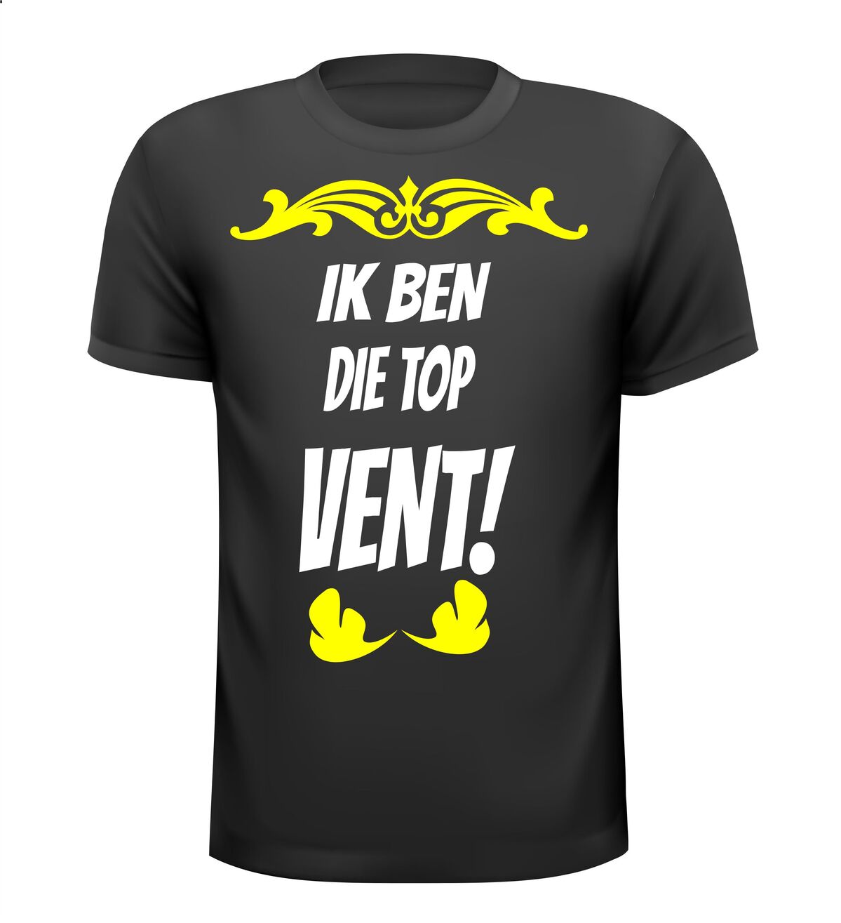 Ik ben die top vent shirt