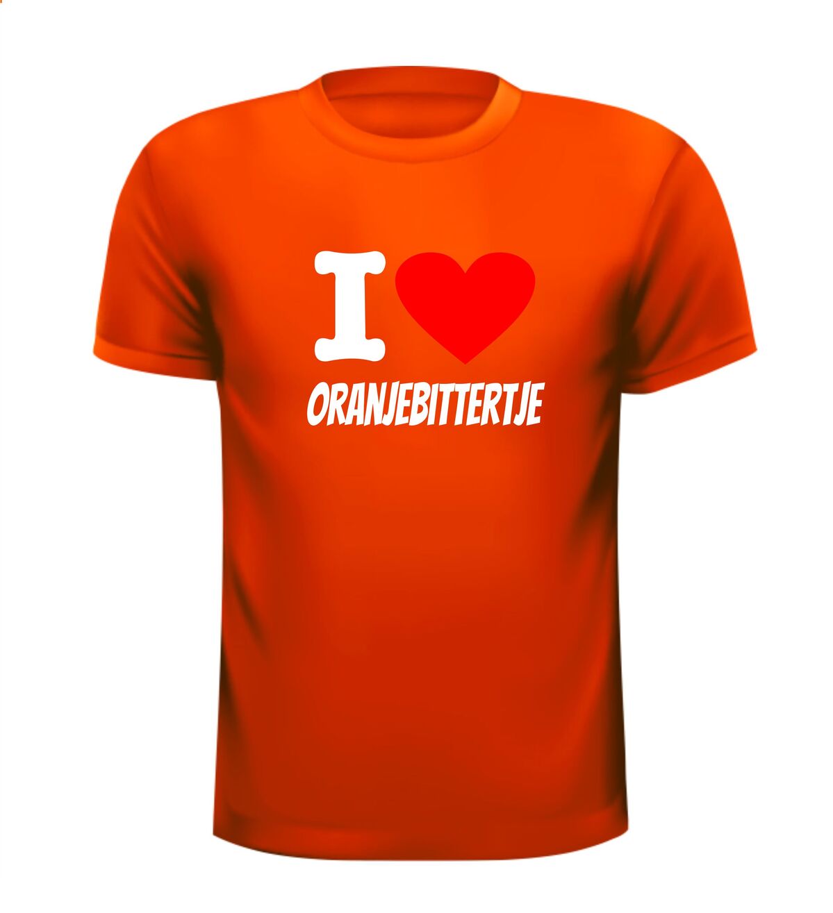 ik hou van oranjebittertje shirt