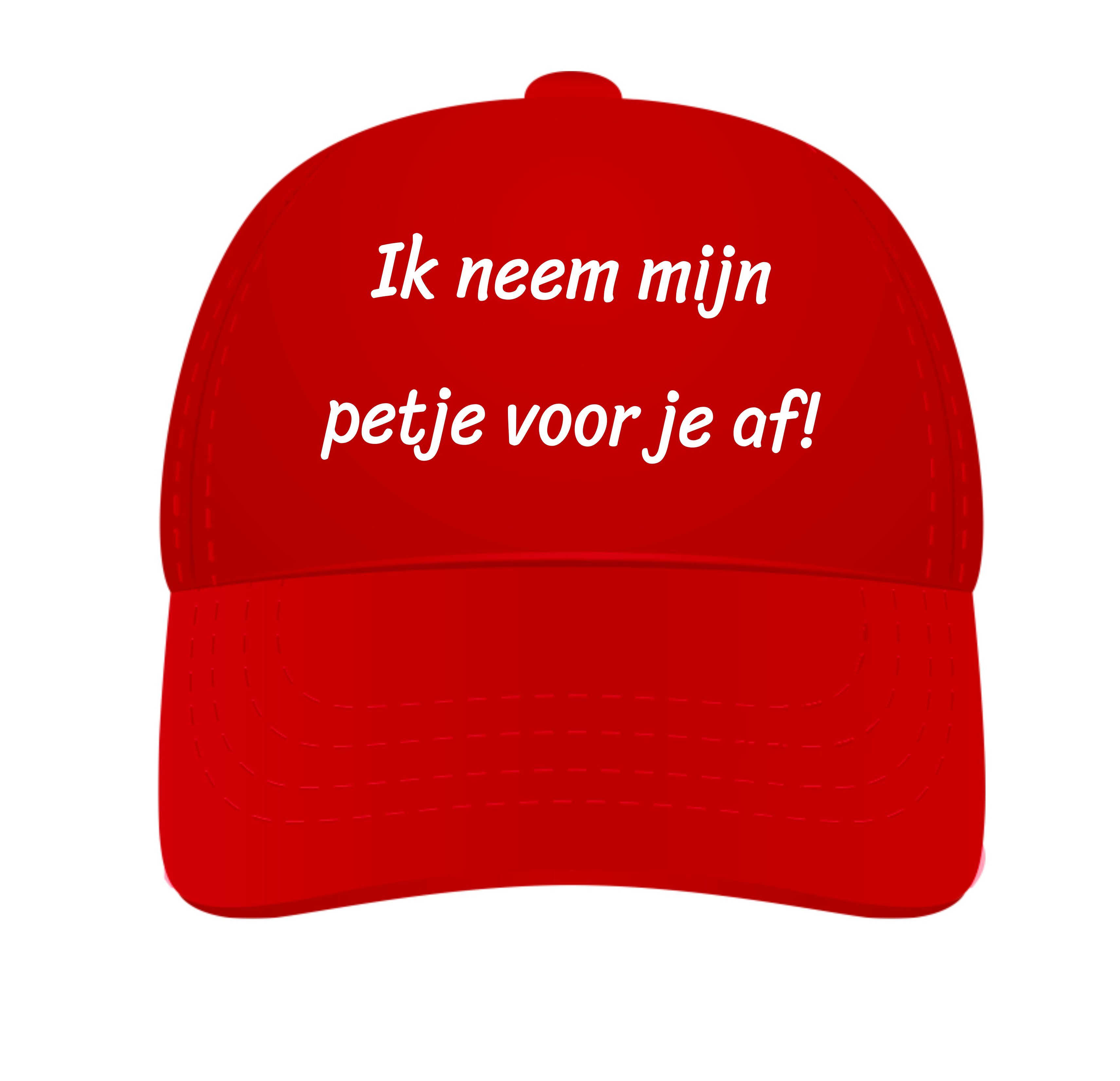 Bovenstaande Ik heb een Engelse les Assortiment Ik neem mijn petje voor je af petje Goedkoop