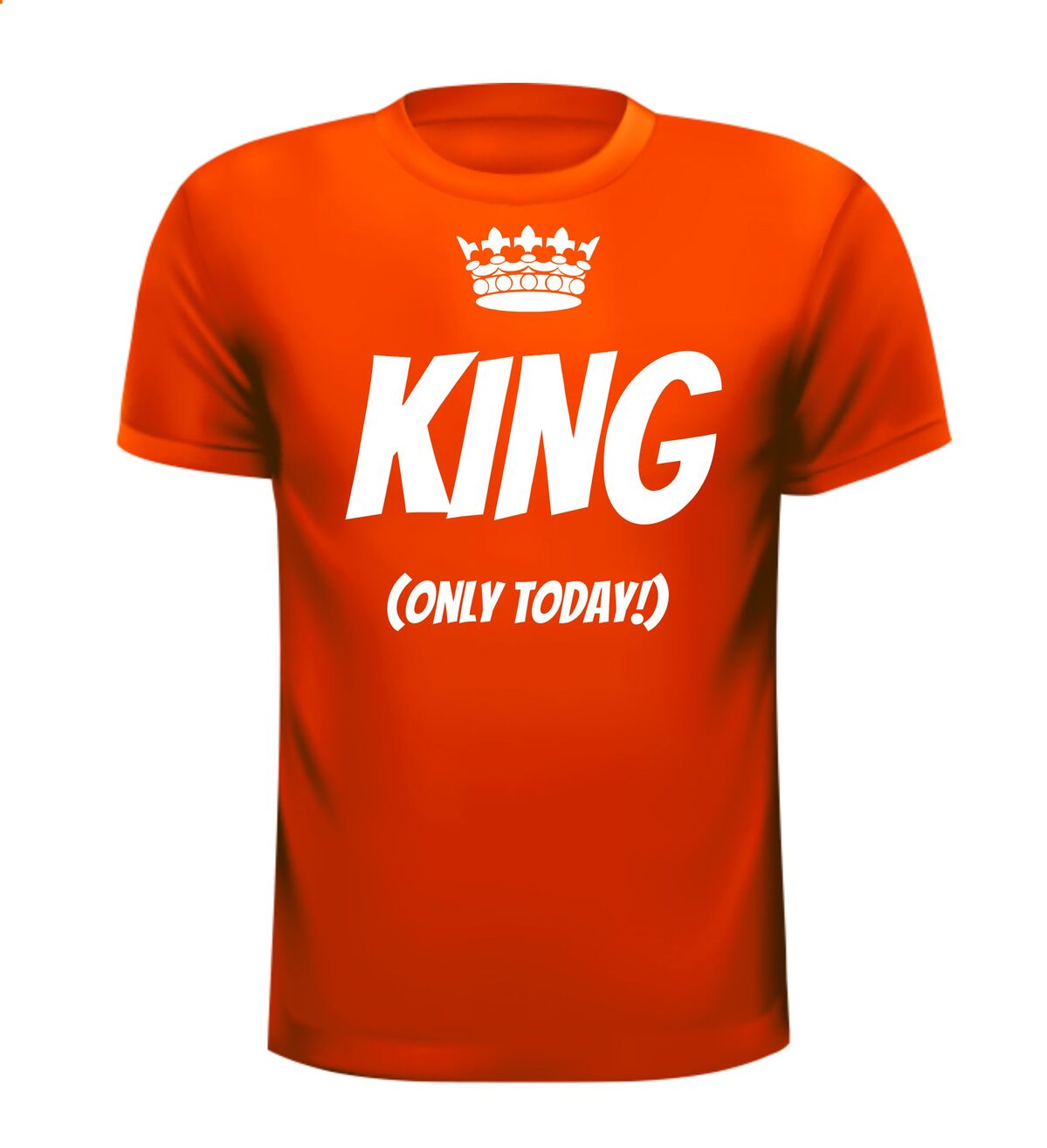 Koning alleen vandaag shirt