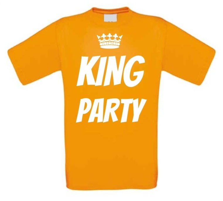 Koningsdag shirt king party