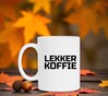 foto 3 lekker koffie mok