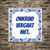 foto 3 Onkruid vergaat niet tegel