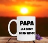 foto 3 Papa jij bent mijn held beker