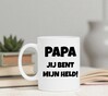 foto 4 Papa jij bent mijn held beker