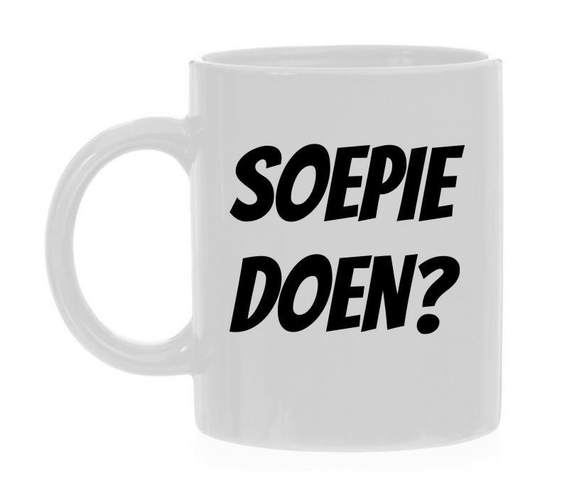 Soepie doen mok